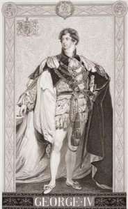George IV 1762-1830 by Romanticism
