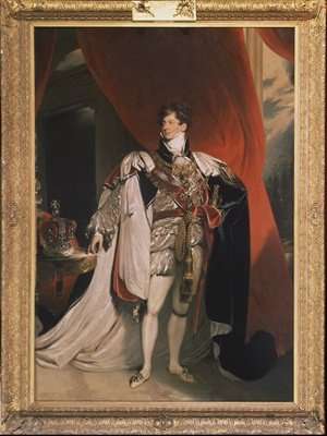 Portrait of King George IV by Romanticism