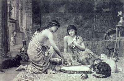 Sacred to Pasht by Romanticism