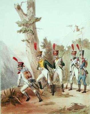 French Troops 2 by Romanticism