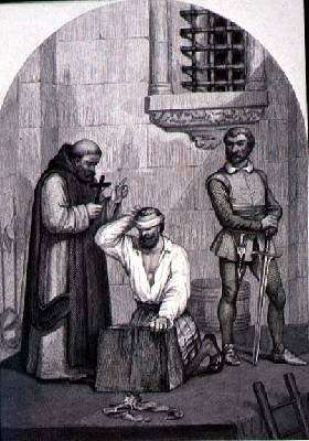 Man About to be Beheaded France 1590s by Romanticism