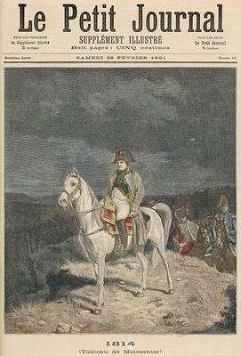 1814 from Le Petit Journal 28th February 1891 by Romanticism