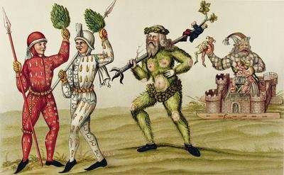 The Nuremburg Schembart Carnival by Romanticism