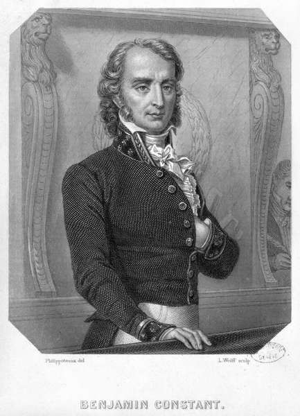 Henri Benjamin Constant de Rebecque 1767-1830 at the Tribune by Romanticism
