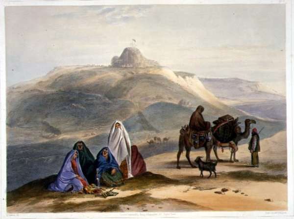 Kelaut-i-Chiljie, plate 8 from Scenery, Inhabitants and Costumes of Afghanistan, engraved by R. Carrick c.1829-1904, 1848 by Romanticism