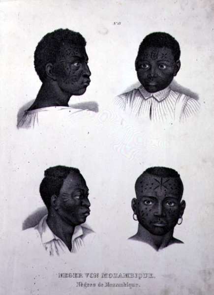 Negroes of Mozambique, c.1850 by Romanticism