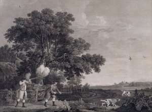 Shooting, plate 3, engraved by William Woollett 1735-85 1770 by Romanticism