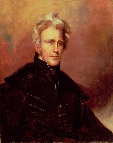 Portrait of Andrew Jackson, 1858 by Romanticism