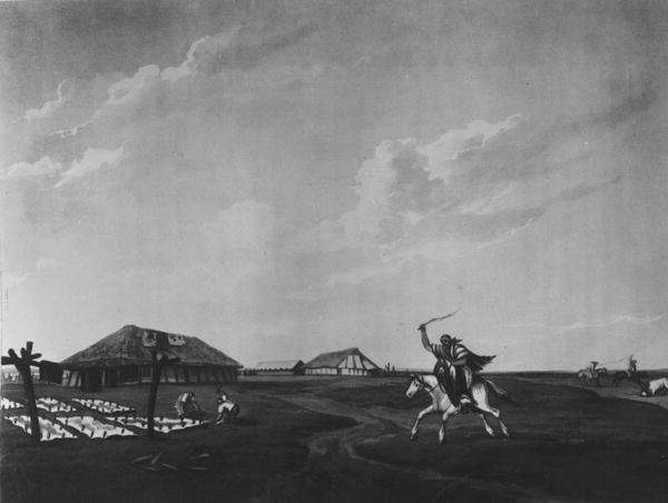 Estancia farm on the River San Pedro, engraved by Maile and Sutherland, 1820 by Romanticism