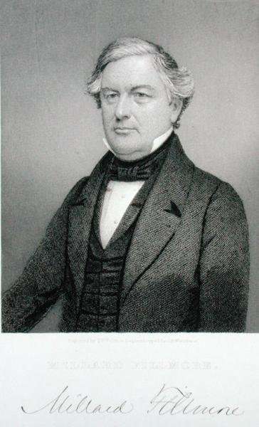 Millard Fillmore, engraved by Thomas B. Welch (1814-74) after a daguerreotype by Romanticism