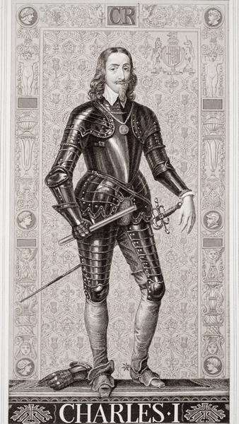 Charles I (1600-49) from Illustrations of English and Scottish History Volume I by Romanticism