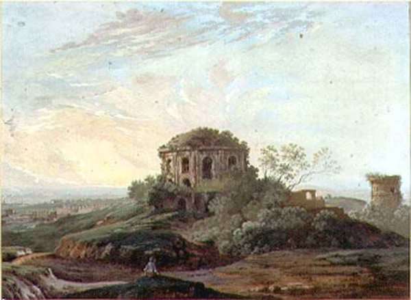 Temple of Tosse, Tivoli by Romanticism