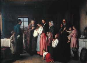 The Christening by Romanticism