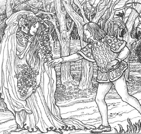 Man in Pursuit of Death 1905 by Romanticism