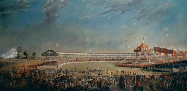 Delhi Durbar, celebration on the occasion of Queen Victoria becoming Empress of India, 1877 by Romanticism