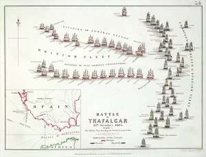 The Battle of Trafalgar by Romanticism