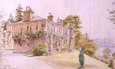 Brantwood Cumbria home of John Ruskin 1880 by Romanticism
