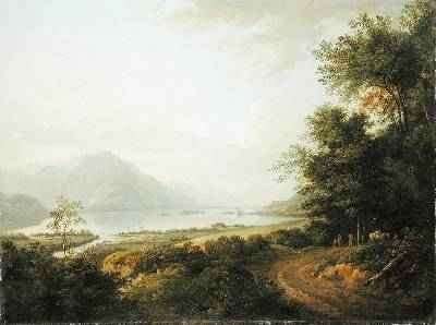 Loch Awe Argyllshire 1780-1800 by Romanticism