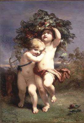 Returning before the Storm 1850 by Romanticism