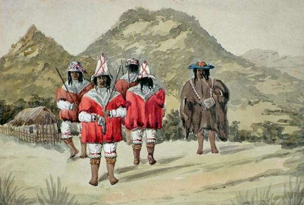 Indios dansantes by Romanticism