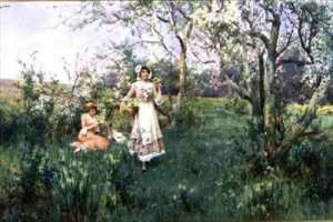 Spring Flowers by Romanticism