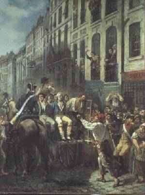 Robespierre 1758-94 and Saint-Just by Romanticism