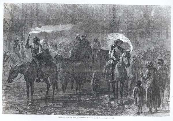 Negroes Escaping Out of Slavery by Romanticism
