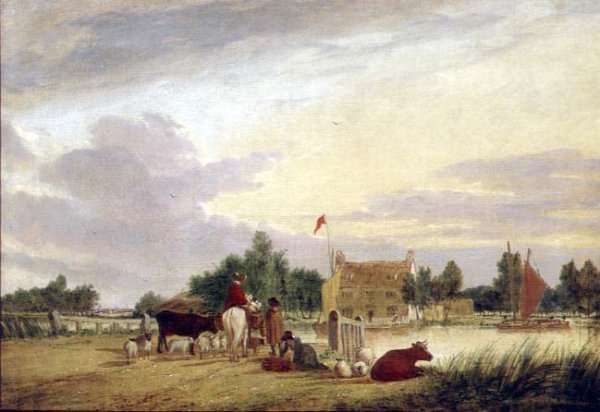 Buckenham Ferry by Romanticism