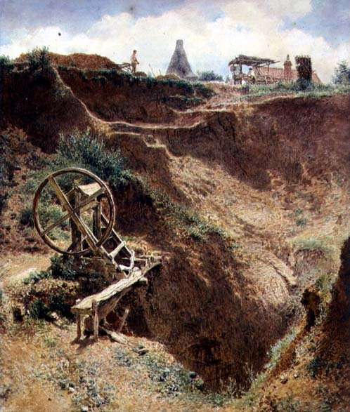 The Gravel Pit Kings Cross by Romanticism