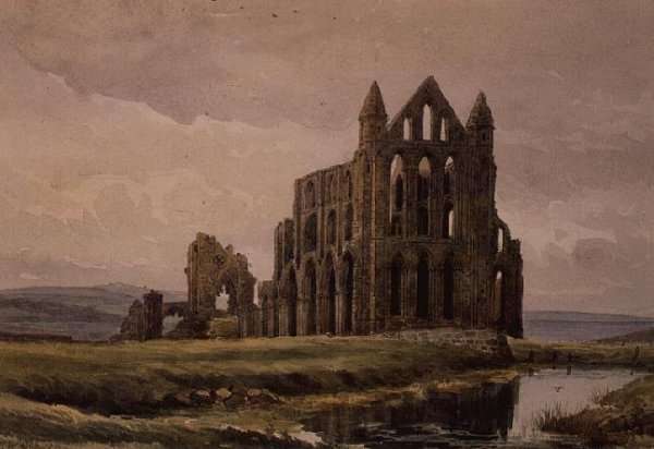 Whitby Abbey by Romanticism