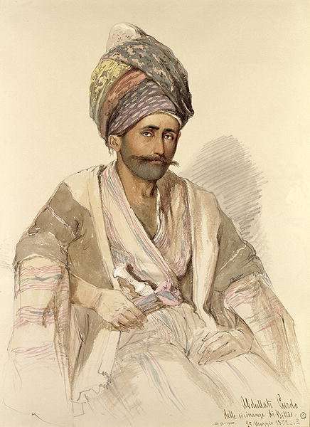 Abdullah - Kurd from Bitlis, 1852 by Romanticism