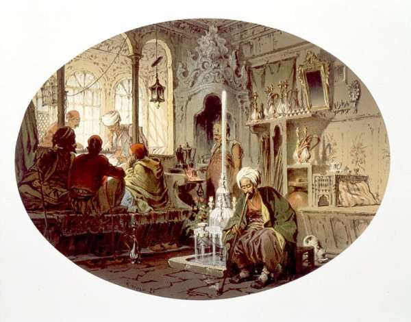 Ottoman Coffee House, 1862 by Romanticism