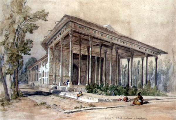 The Palace of Tcheel-Soutoun, Hispahan by Romanticism