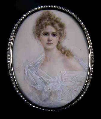 Engagement Portrait of Ruth Moore by Romanticism