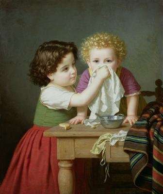 Motherly Instinct 1872 by Romanticism