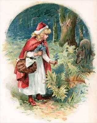 Red Riding Hood by Romanticism