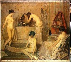 The Bath by Romanticism