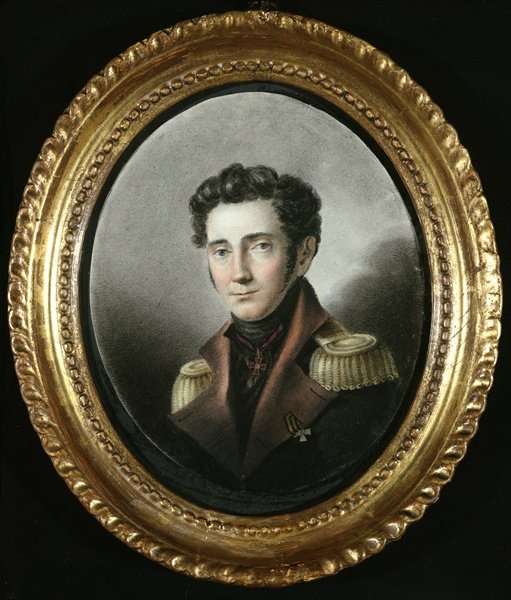 Portrait of a Russian Officer, 1818 by Romanticism