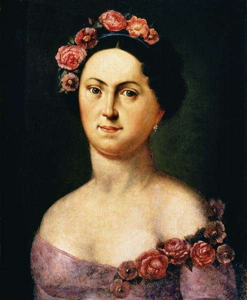 Portrait of Avdotia Istomina, 1830s by Romanticism
