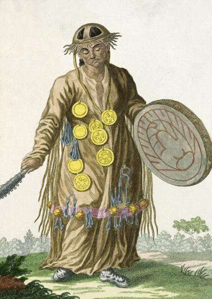 A Mongol Shaman, 1820 by Romanticism