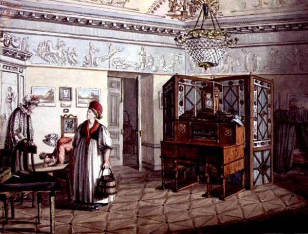 Neo-Classical Nursery in St. Petersburg, 1819 by Romanticism