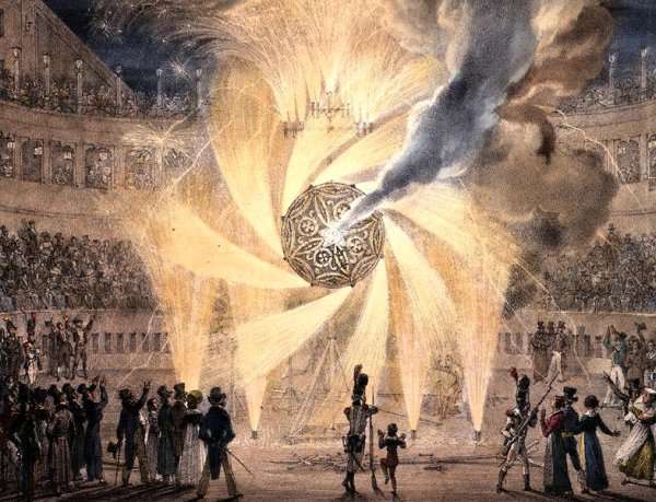 Fireworks by Romanticism