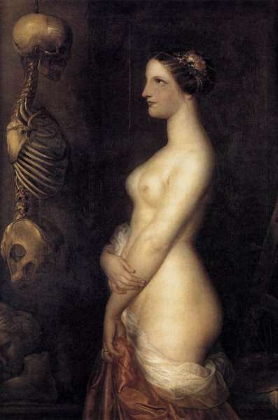 Two Young Girls or the Beautiful Rosine 1847 by Romanticism