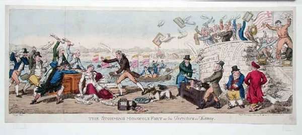 The Storming of Monopoly Fort or The Directors in Dismay by Romanticism