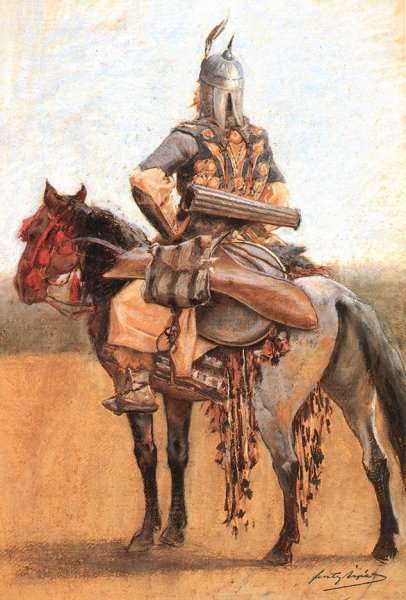 Hungarian Rider of the Era of Conquest by Romanticism