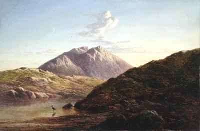 Glamis from Loch Sligachan by Romanticism