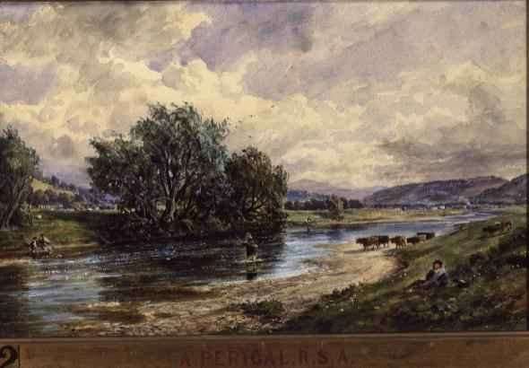 On the Teviot by Romanticism