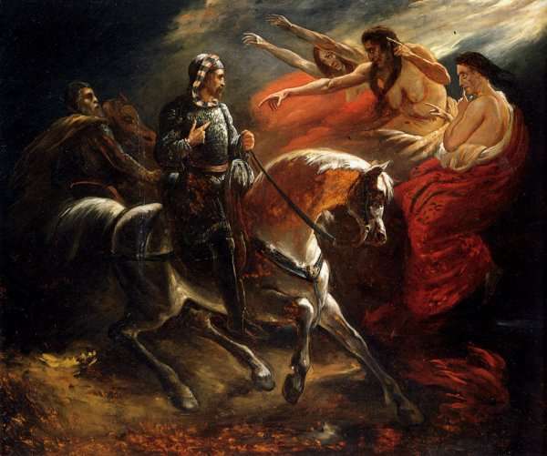 Macbeth Et Les Sorcieres by Romanticism