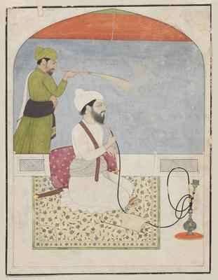 Portrait of Raja Prakash Chand of Guler 1825 by Romanticism