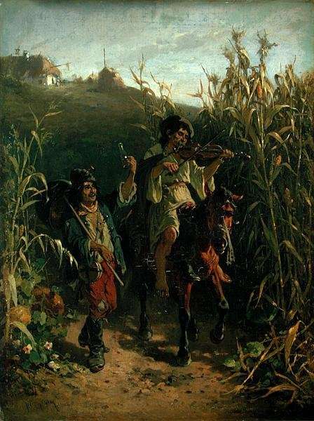 Gipsies by Romanticism